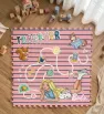 Tapete de Foamy Barbie Toymark T378962 – Piso Armable Infantil