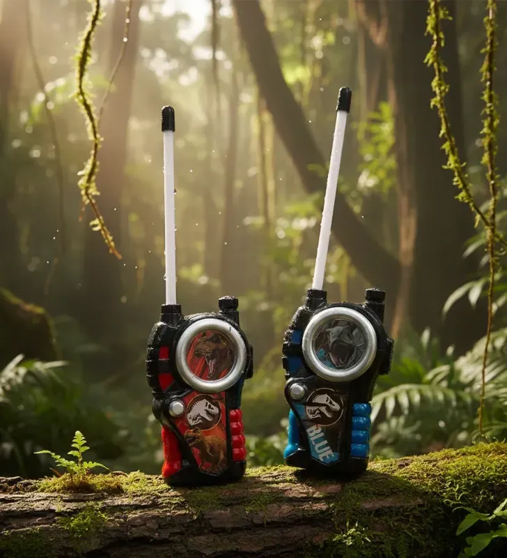 Walkie Talkies Jurassic Toymark B1592413 – 70 Metros de Alcance