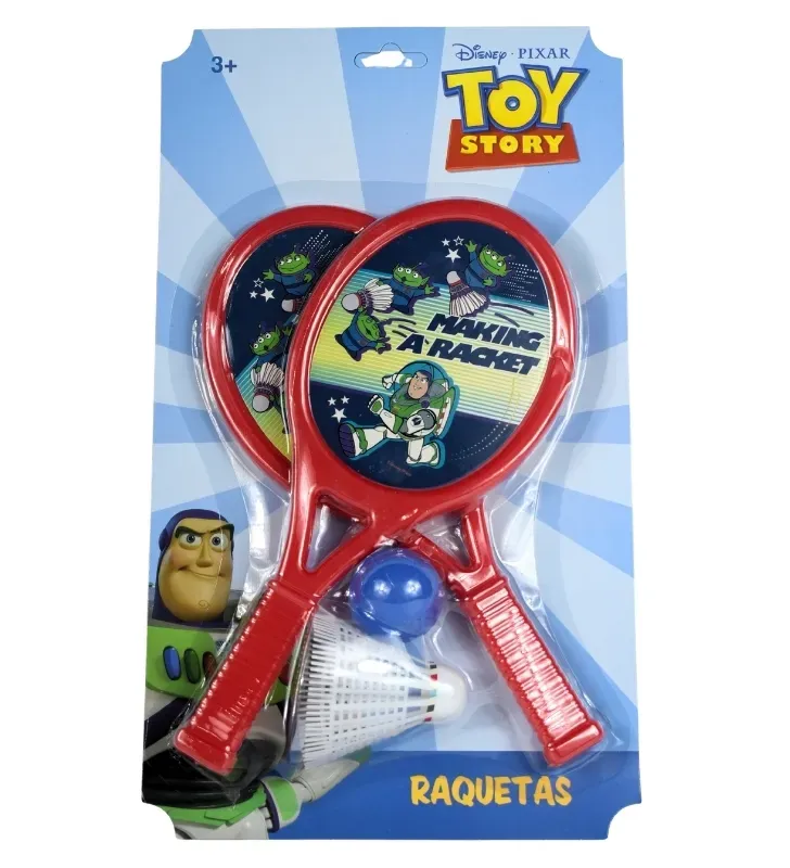 Raquetas Toy Story Toymark T377276 – Set de Tenis y Bádminton