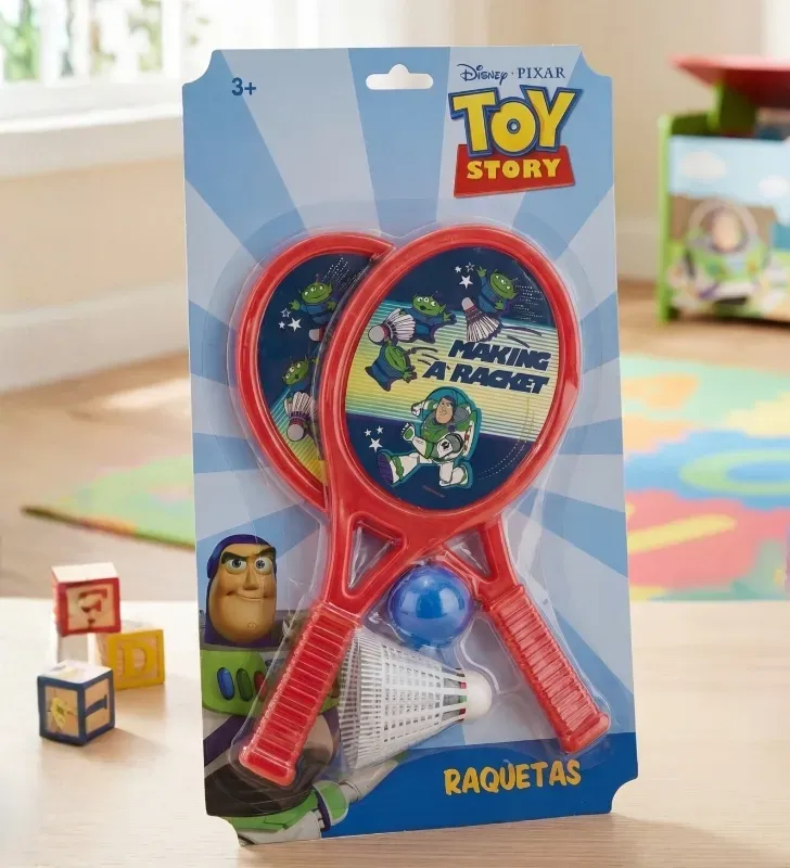 Raquetas Toy Story Toymark T377276 – Set de Tenis y Bádminton