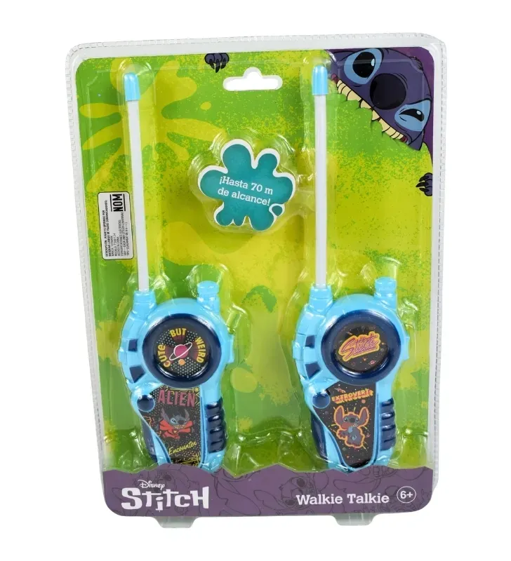 Walkie Talkies Stitch Toymark T380174 – Comunicación Divertida Disney