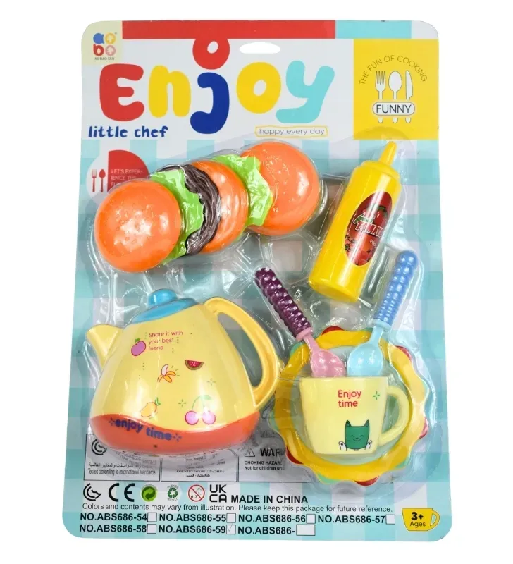 Set de Cocina con Hamburguesa y Accesorios Toymark LK2400791