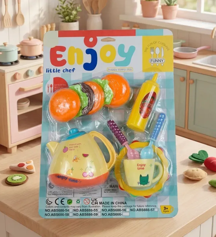 Set de Cocina con Hamburguesa y Accesorios Toymark LK2400791