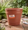 Maceta No. 4 Terracota Arplasa – Plástico Resistente y Duradero