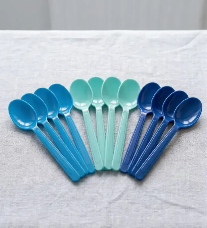 Cuchara Sopera Arplasa 12 Piezas – Plástico Resistente y Reutilizable