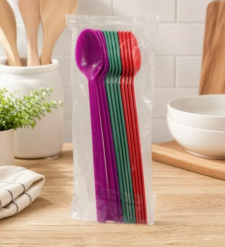 Cuchara Refresquera Arplasa 12 Piezas – Plástico Resistente y Largo