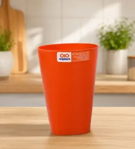 Vaso Cuadrado Chico Arplasa – Plástico Resistente y Moderno