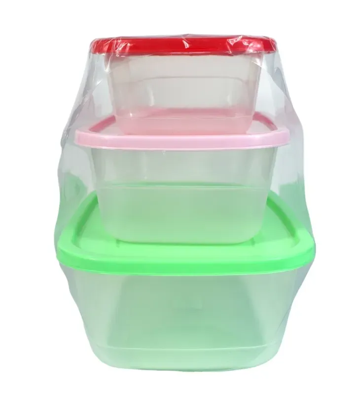 Paquete Recipientes Silver No. 4, 5 y 6 – Set de Almacenamiento Resistente