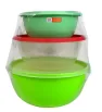 Paquete Recipientes Esfera Arplasa No. 5, 6 y 7 – Set de Bowls con Tapa