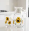 Juego de Vasos y Jarra Glassia 5 Piezas – Girásoles May – V505090