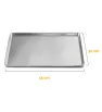 Charola de Aluminio La Ideal 30 x 45 cm – Resistencia para Hornear
