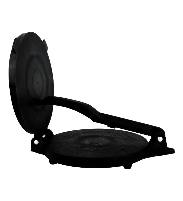 Tortilladora de Aluminio La Ideal Negra – Prensa Manual Resistente