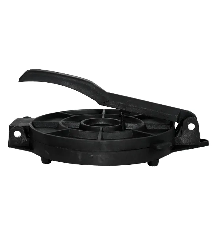 Tortilladora de Aluminio La Ideal Negra – Prensa Manual Resistente