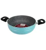 Cacerola Lamex Stone Aqua 24 cm 3L – Antiadherente Tipo Piedra