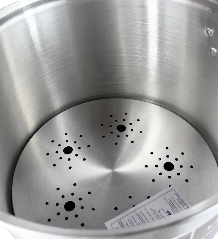 Vaporera Lamex 45 cm 72L – Aluminio Reforzado Triple Fuerte