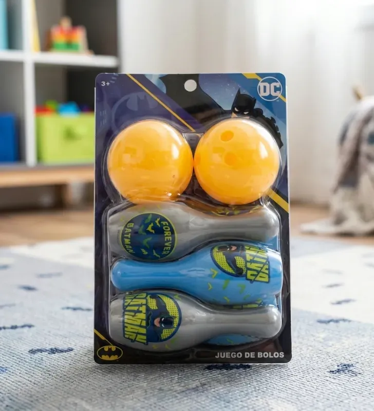 Juego de Bolos Batman Toymark T380135 – Set Infantil Articulado