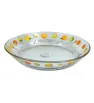 Plato Arcos Crisa Decorado Naranjas – Vidrio DCB