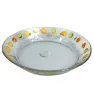 Plato Arcos Crisa Decorado Naranjas – Vidrio DCB
