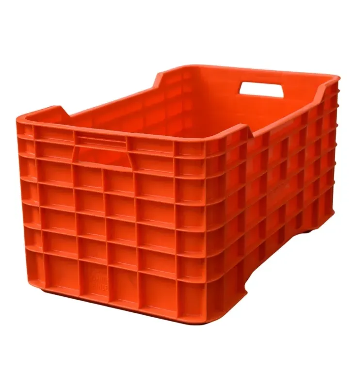 Caja Gigante Cerrada Naranja Europlast – Carga 75 kg