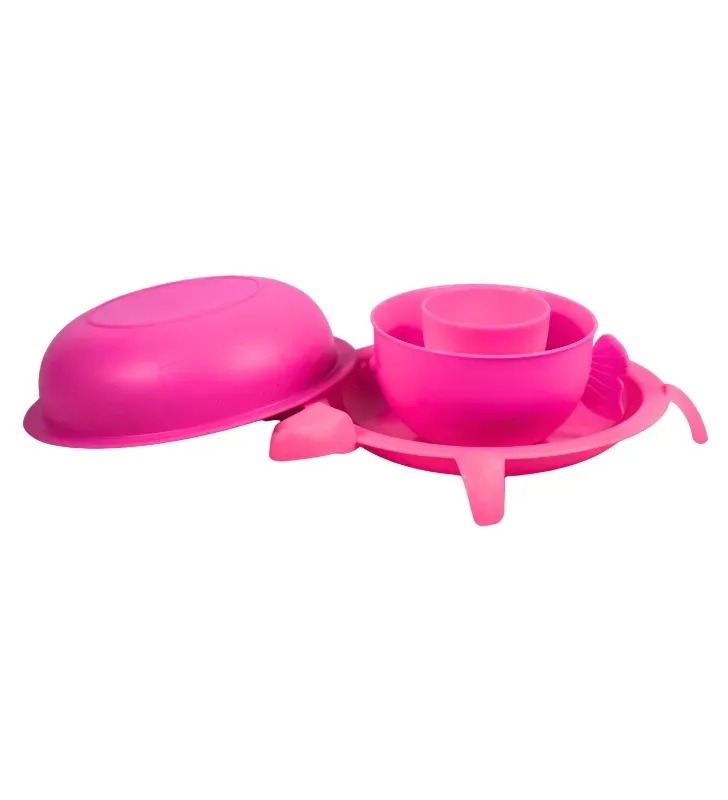 Juego de Contenedores Tortuga Europlast – Herméticos 4 Piezas