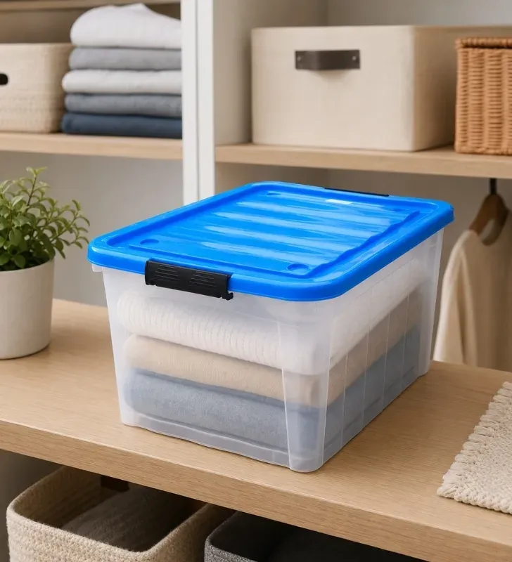 Caja Diego Europlast 65 Litros – Con Ruedas, Tapa y Broches