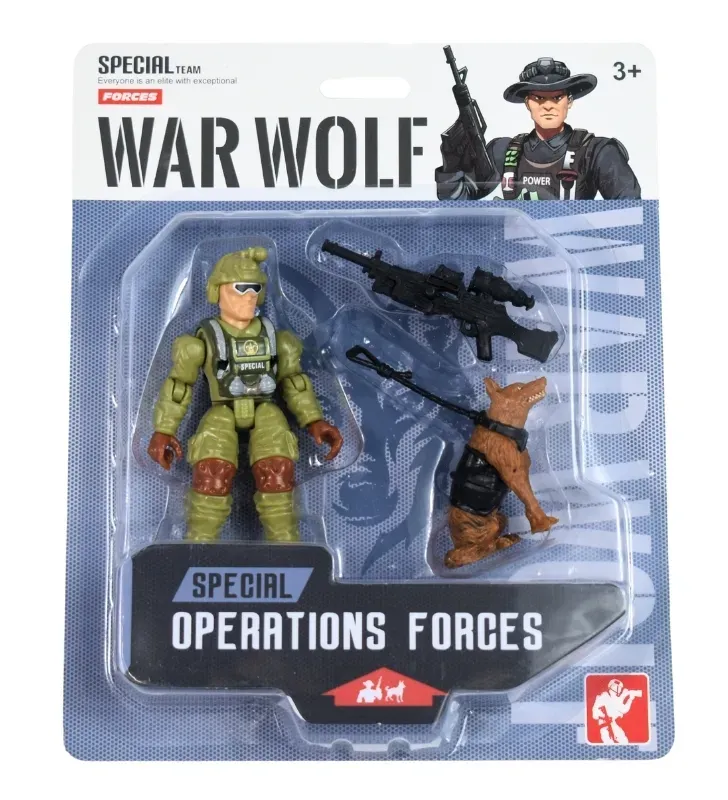 Figura Militar de Plástico Yudha 5898 – Acción Articulada