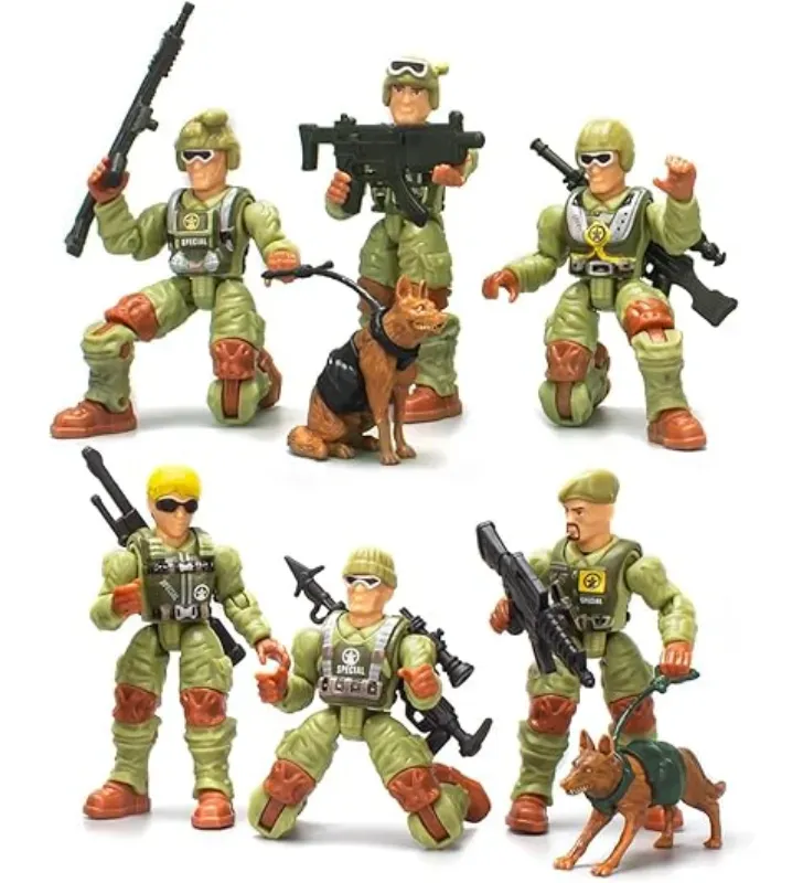Figura Militar de Plástico Yudha 5898 – Acción Articulada