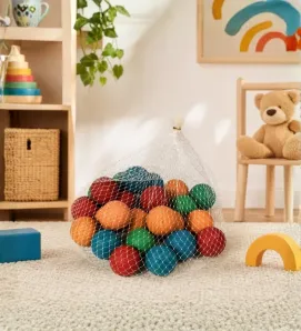 Pelota de Esponja Satélite Fábricas Selectas 1 3/8" – 25 Pzas