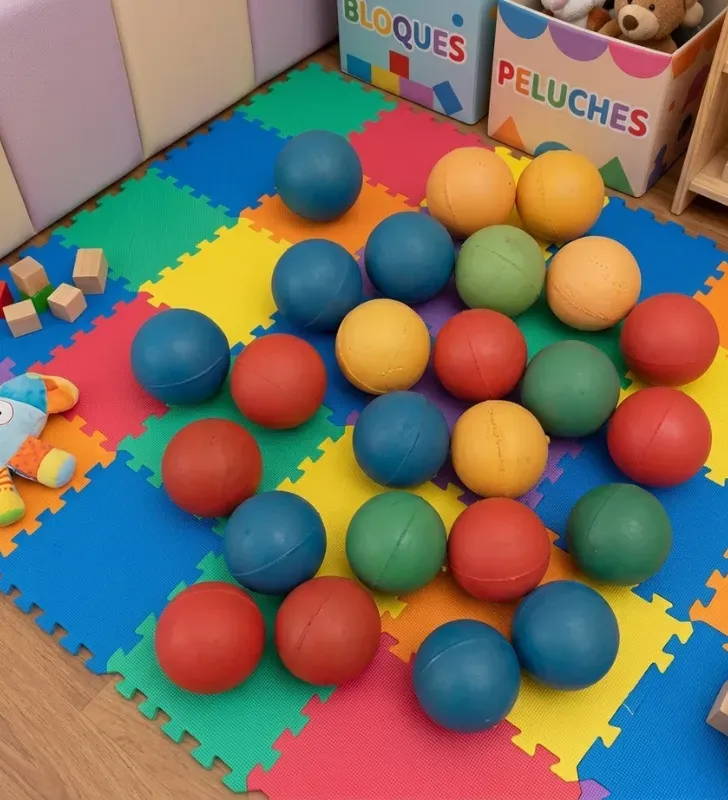 Pelota de Esponja Satélite Fábricas Selectas 1 3/8" – 25 Pzas