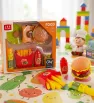 Juego de Cocina Fast Food Yudha 8909C – Hamburguesa y Accesorios