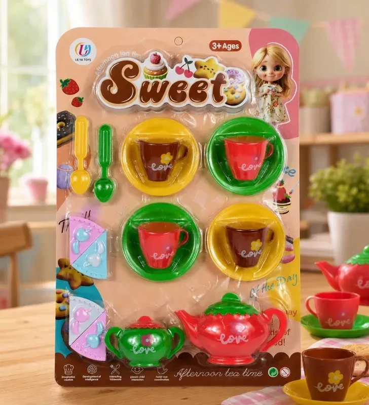 Juego de Té Yudha LY-4056 – Set Infantil de Rol
