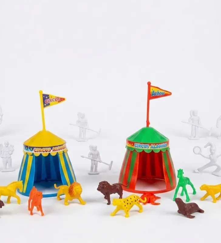 Maqueta Circo Alegría – Escenario de Circo de Juguete