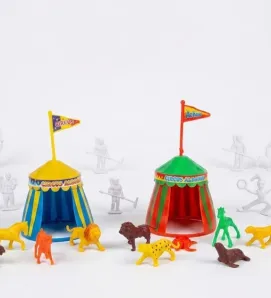 Maqueta Circo Alegría – Escenario de Circo de Juguete