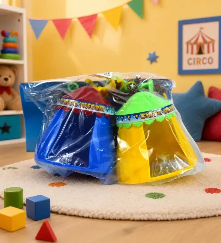 Maqueta Circo Alegría – Escenario de Circo de Juguete