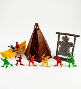 Maqueta Pequeña Tribu Maquiladora de Juguetes – Set Didáctico