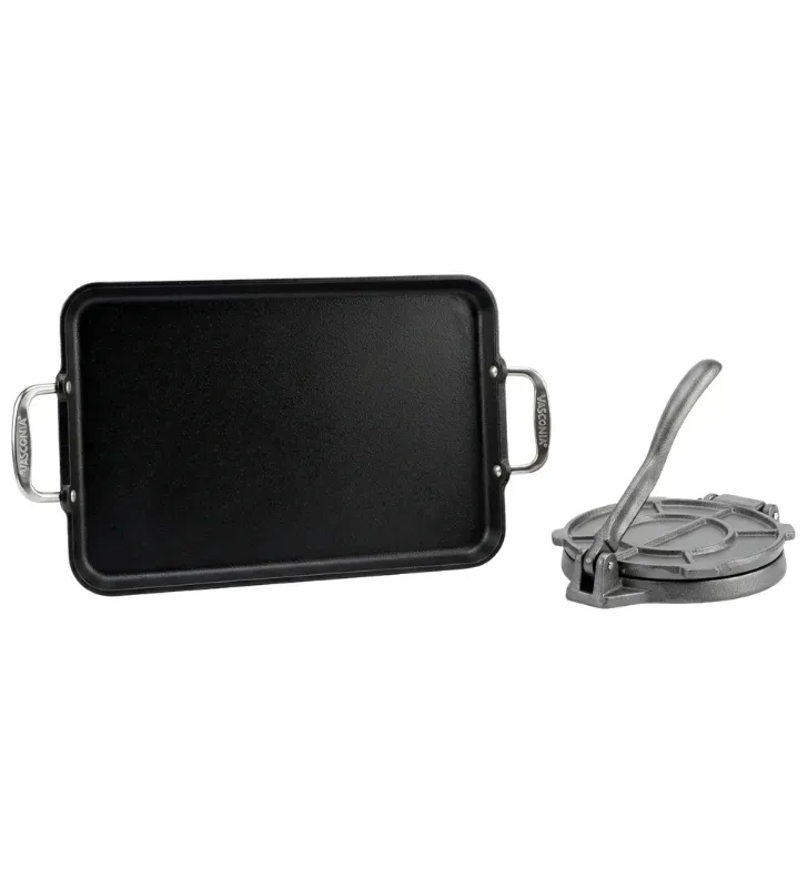 Set Plancha y Tortillero Vasconia 01991 – Calidad Tradicional