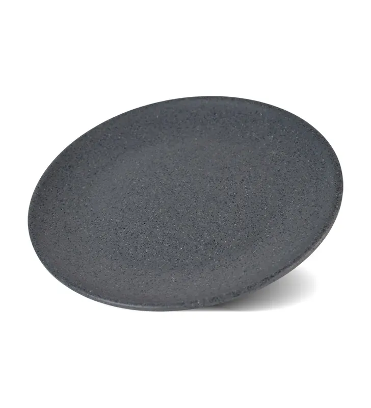 Plato Trinche Cup Gray Granite 26.7 cm – Tavola