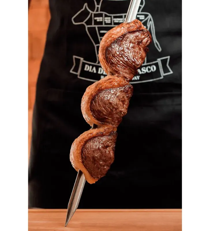 Pincho para Asado Tramontina 75cm – Acero Inoxidable y Madera