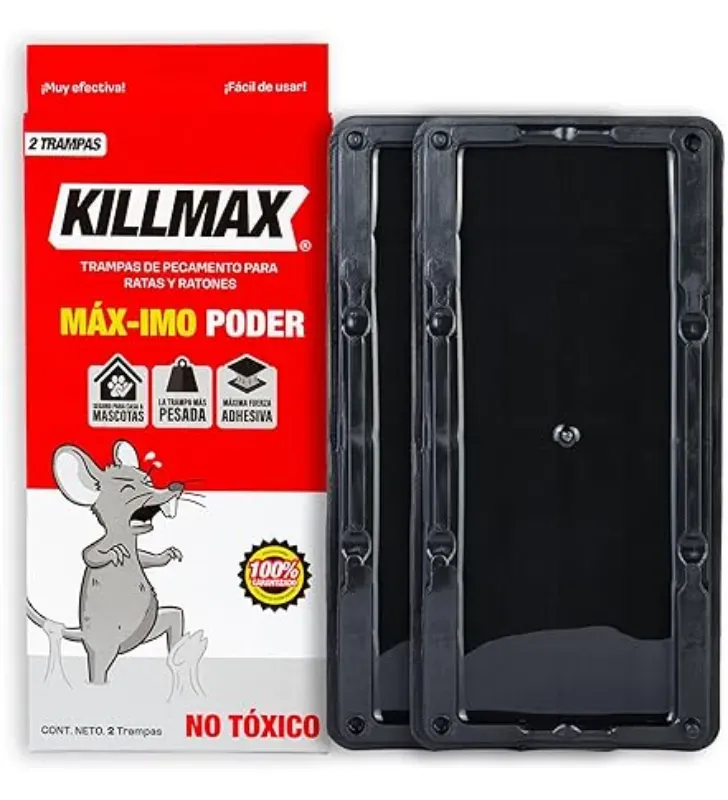 Trampa Pega Ratas Killmax P-201/K201 – Pegamento No Tóxico