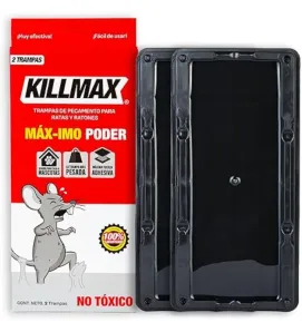 Trampa Pega Ratas Killmax P-201/K201 – Pegamento No Tóxico