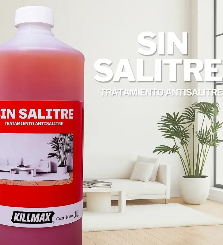 Killmax K250 Sin Salitre 1L – Tratamiento para Muros y Humedad