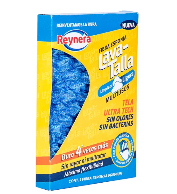 Fibra Esponja Reynera Lava-Talla 4006G-1 – Tecnología Ultra-Tech