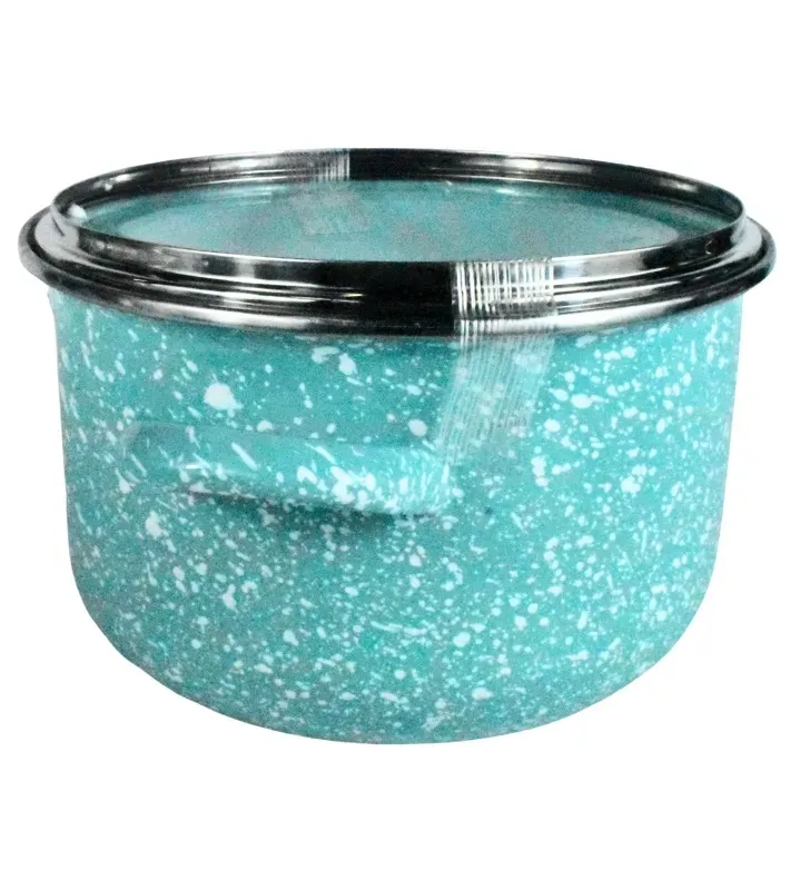 Olla Euro 20 Cinsa Jade Menta Granito – 3.8L Acero Vitrificado