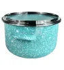 Olla Euro 20 Cinsa Jade Menta Granito – 3.8L Acero Vitrificado