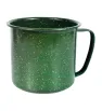 Vaso Recto 14 Cinsa Verde Jaspeado – 2 Litros Acero Vitrificado