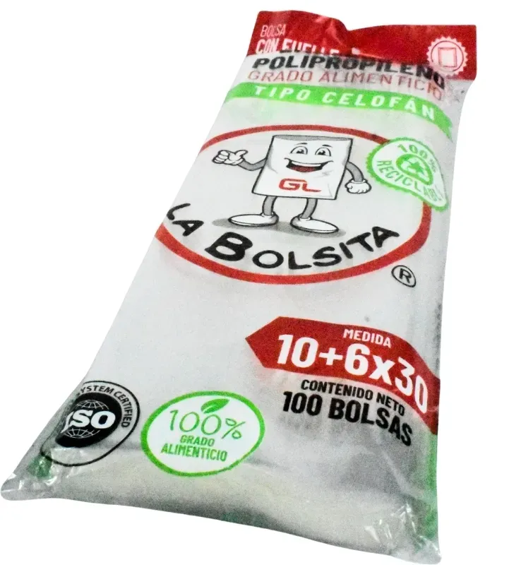 Bolsa con Fuelle Suma Global Pack 1500g – 6x30 Polipropileno
