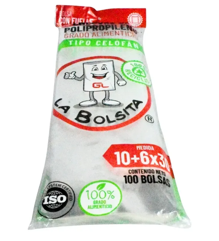 Bolsa con Fuelle Suma Global Pack 1500g – 6x30 Polipropileno