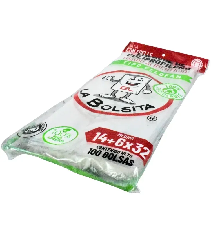 Bolsa con Fuelle Suma Global Pack 2.5kg – 14+6x32 Celofán