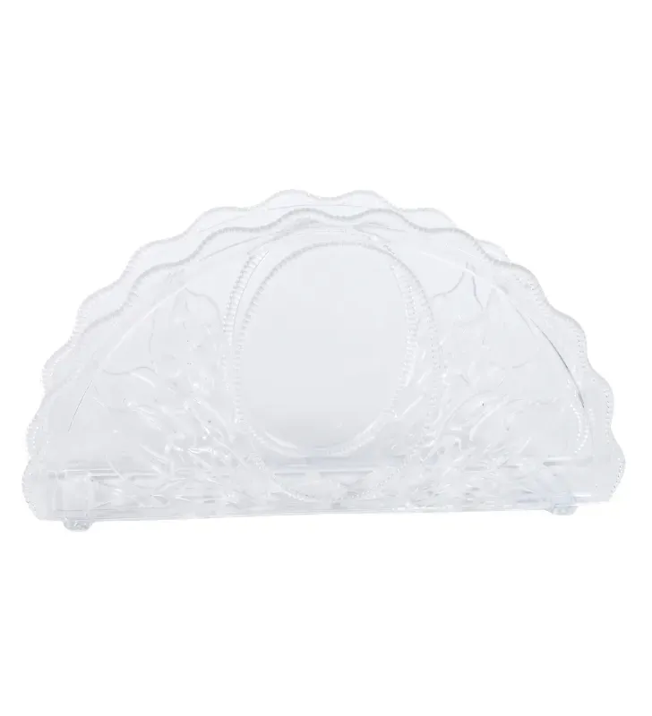 Servilletero Oval Bautizo Josant Plast – Transparente "Mi Bautizo"