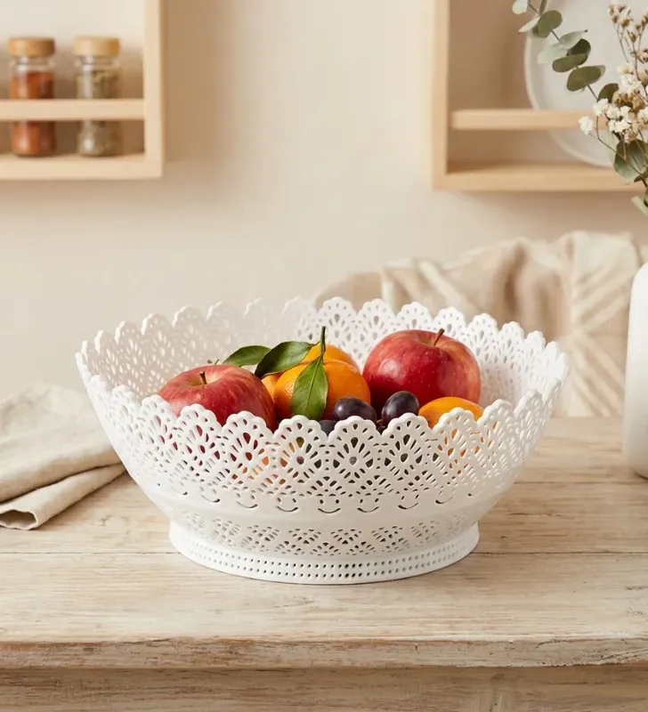 Bowl Calado Redondo Josant Plast – Frutero y Organizador